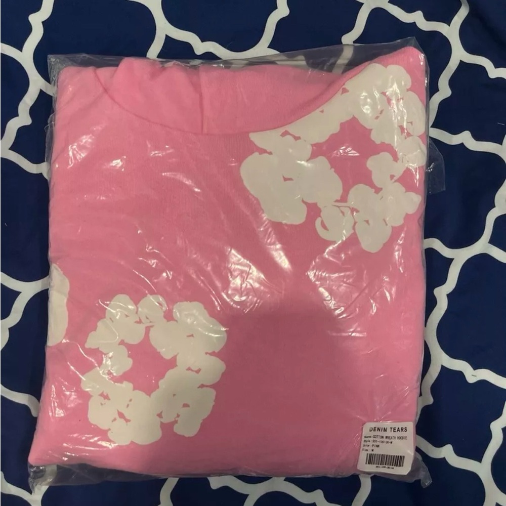 Denim Tears Pink Floral Sweatshirt